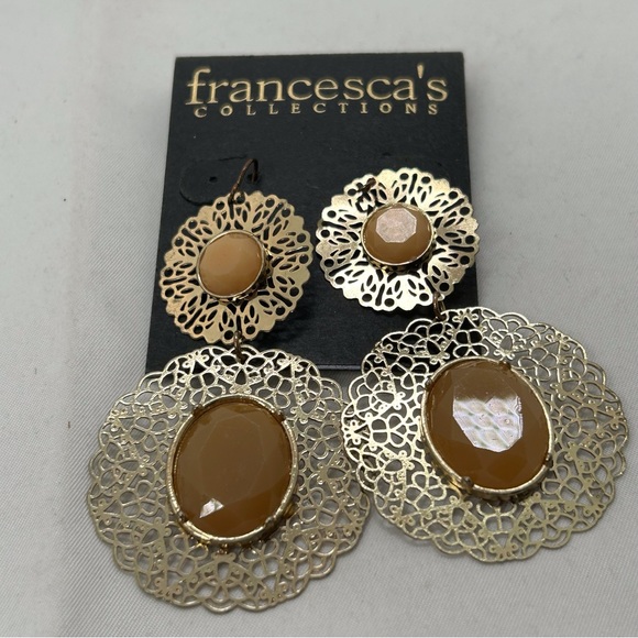 Francesca’s Collections, 5 Pairs Earrings, All NOC, Wires - Picture 3 of 8